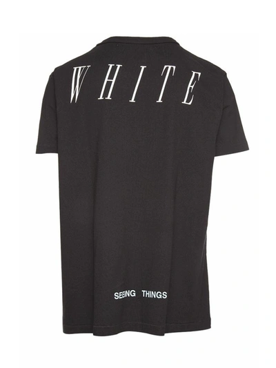 Shop Off-white T-shirt In Nero Multicolor