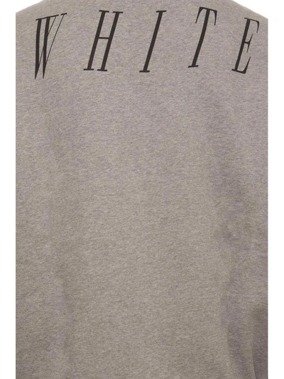 Shop Off-white Sweatshirt In Grigio