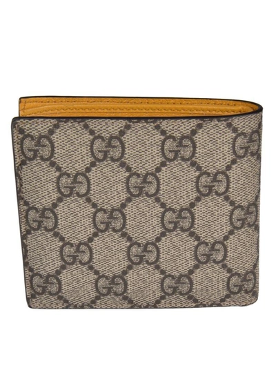 Shop Gucci Neo Vintage Wallet In Beige