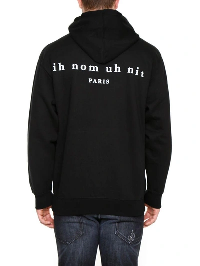 Shop Ih Nom Uh Nit Eleven Hoodie In Black|nero