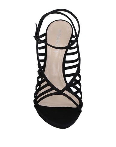 Shop Nina Ricci Sandals In Black
