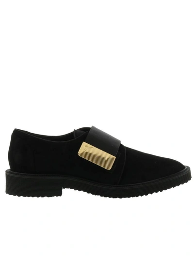 Shop Giuseppe Zanotti Loafer In Black