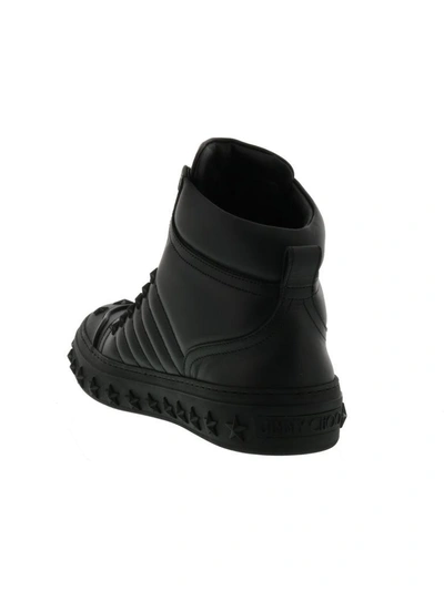Shop Jimmy Choo Cassius Sneaker In Black