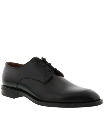 Shop Givenchy Derby Laced Up Shoes In Black