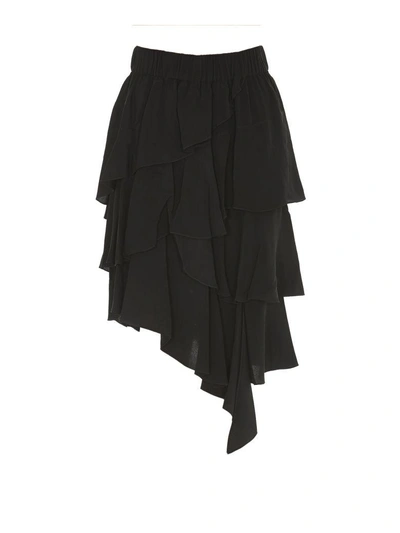 Shop Isabel Marant Étoile Weez Skirt In Black