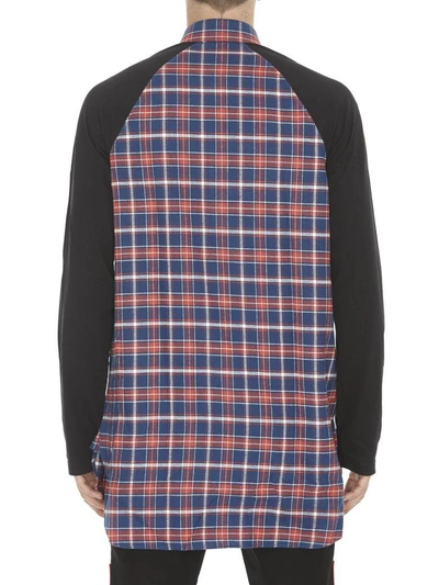 Shop Givenchy Shirt In Blue-red