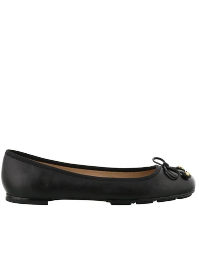 Shop Tory Burch Laila Ballet In Black