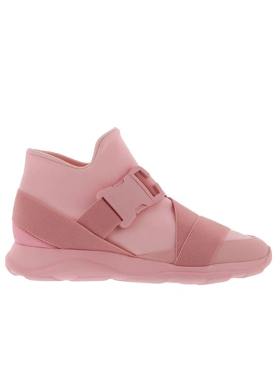 Shop Christopher Kane Hi-top Thermoplastic Sneakers In Pink