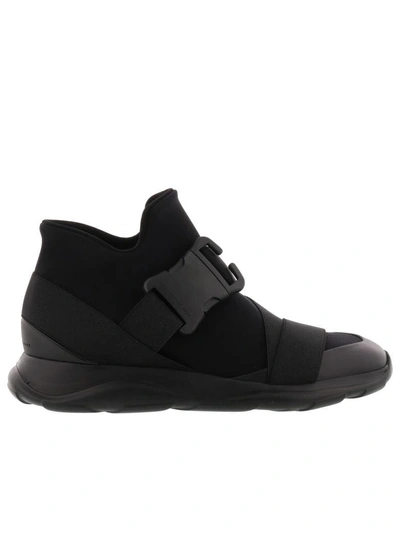 Shop Christopher Kane Thermoplastic Hi-top Sneakers In Black