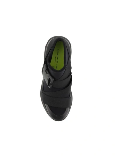 Shop Christopher Kane Thermoplastic Hi-top Sneakers In Black