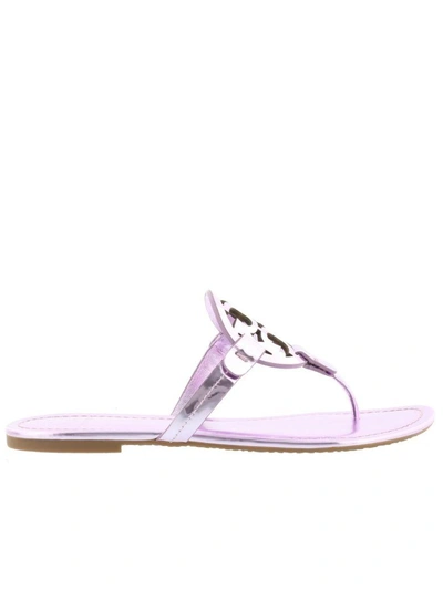 Shop Tory Burch Miller Sandals In Pink