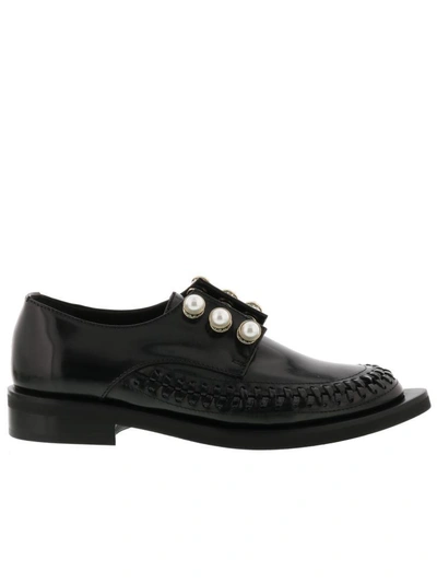 Shop Coliac Rugby Laced Up Shoes In Black