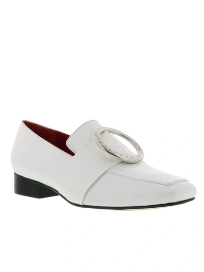 Shop Dorateymur Harput Loafers In White