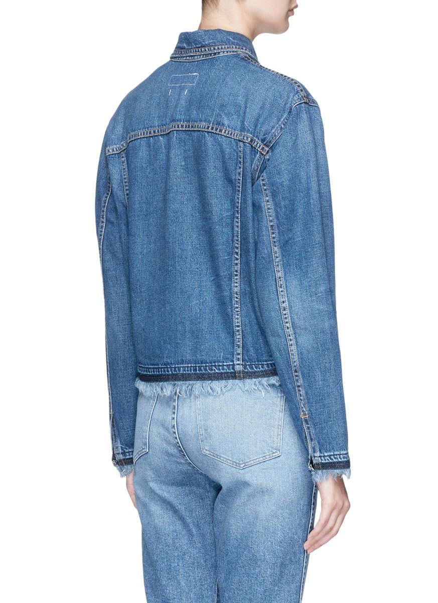 rag and bone denim puffer