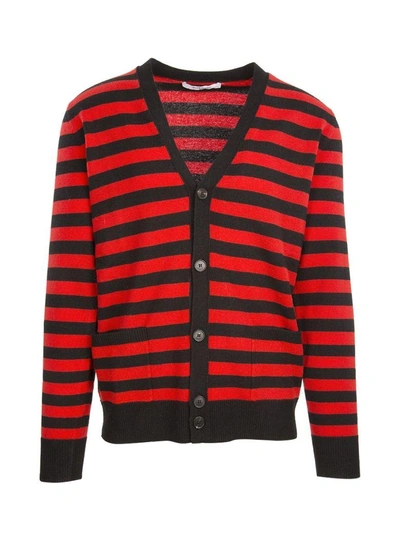 Shop Givenchy Cardigan In Rosso