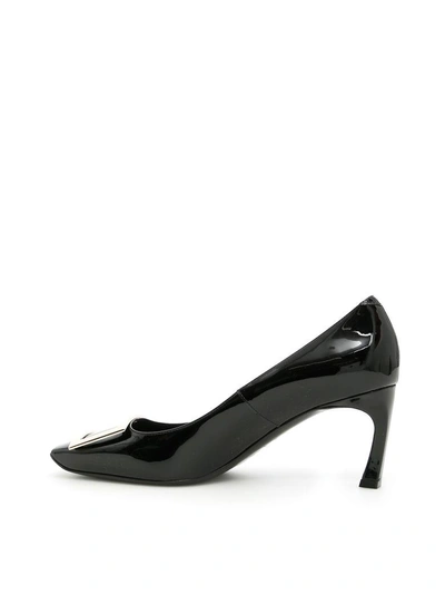 Shop Roger Vivier Belle Vivier Pumps In Nero|nero