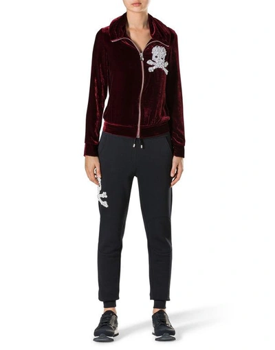 Shop Philipp Plein Hoodie Sweatjacket "kiss Jom"