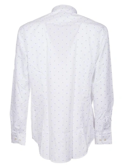 Shop Etro Fil Coupe Shirt In White