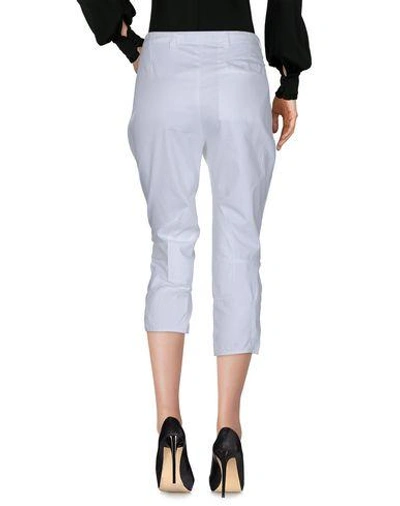 Shop Balenciaga 3/4-length Shorts In White