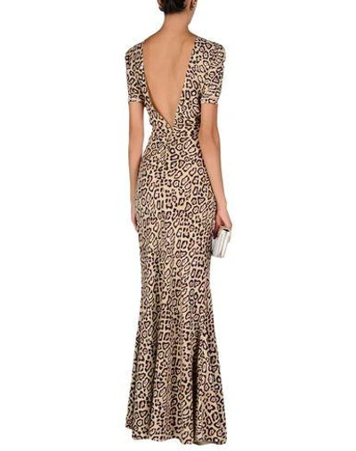 Shop Givenchy Long Dresses In Beige