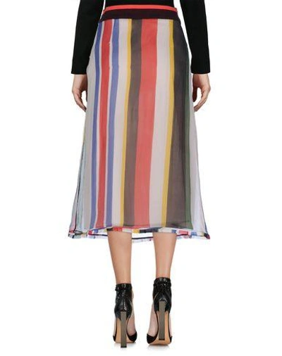 Marni 3/4 Length Skirts In Red