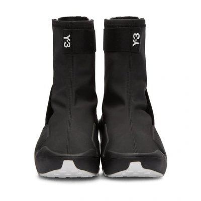 Y-3 Mira Boots Hi Top Sneakers In Black | ModeSens