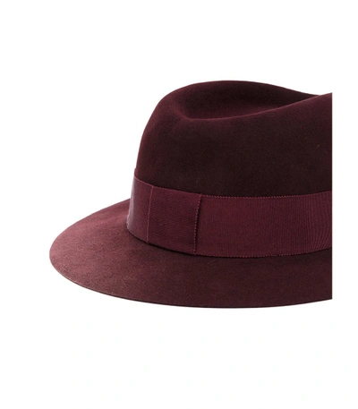 Shop Maison Michel Red Andre Hat