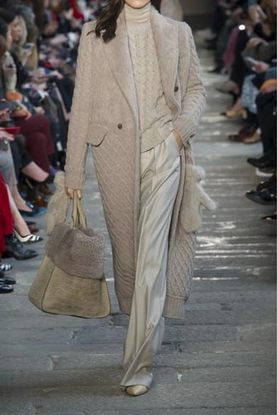 Max Mara Alda Paneled Wool And Cashmere-blend Coat | ModeSens