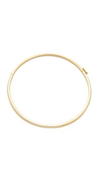 Shop Eddie Borgo Peaked Collar Necklace In Gold