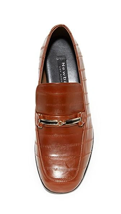 Shop Newbark Melanie Loafers In Cognac