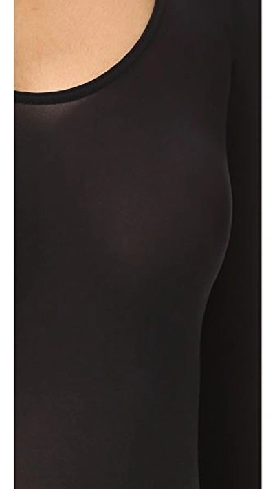 Shop Wolford Buenos Aires String Bodysuit In Black