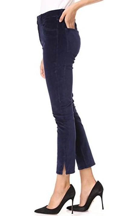 Shop 3x1 Higher Ground Velvet Jeans In Sapphire Velvet