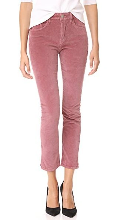 Shop 3x1 Higher Ground Velvet Jeans In Rosette Velvet