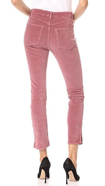 Shop 3x1 Higher Ground Velvet Jeans In Rosette Velvet
