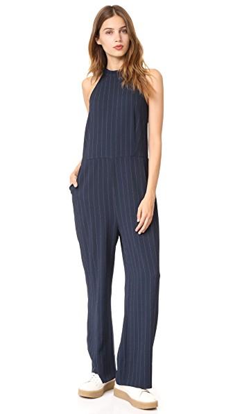 ganni clark jumpsuit