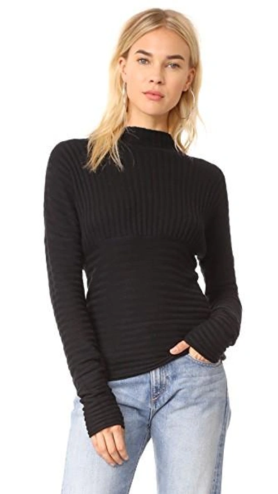 Shop Feel The Piece Graham Sweater In Black