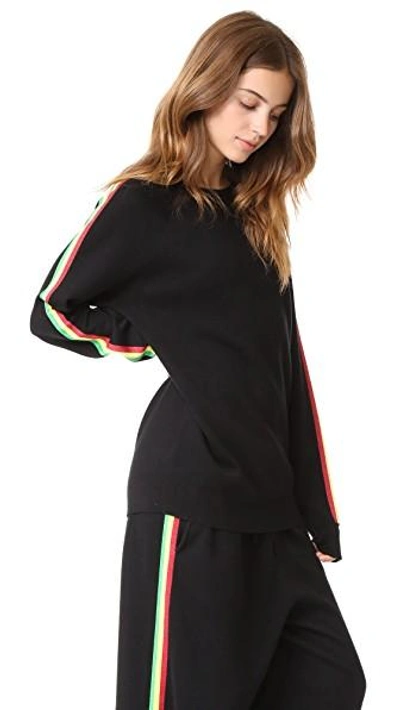 Shop Olivia Von Halle Missy Kingston Cashmere Sweatsuit In Black