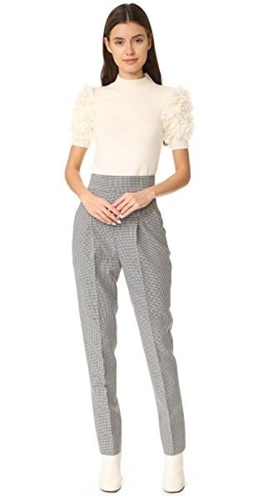 Shop Philosophy Di Lorenzo Serafini Houndstooth Pants In Multi