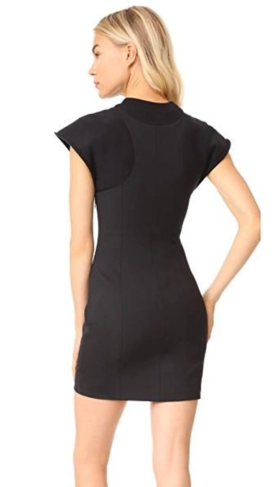 Shop Alexander Wang Tailored Mini Dress In Black