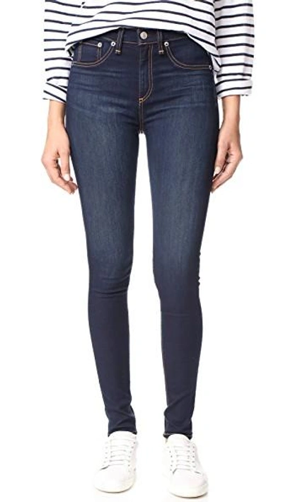 Shop Rag & Bone High Rise Skinny Jeans In Bedford