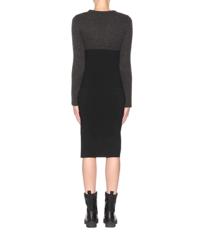 Shop Altuzarra Long-sleeved Dress In Black