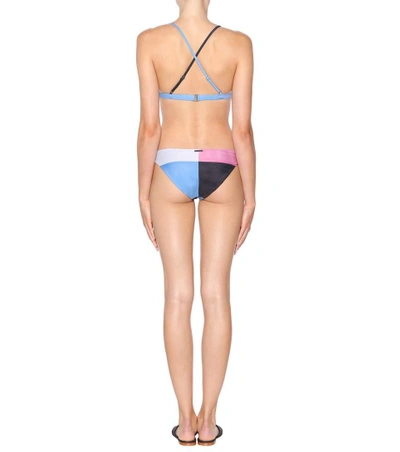 Shop Mara Hoffman Saylor Bikini Bottoms In Multicoloured