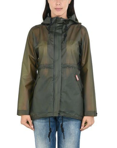 Shop Hunter Full-length Jacket In Military Green