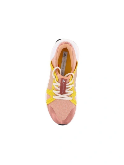 Shop Adidas By Stella Mccartney Ultra Boost Sneakers In Pink Yellow