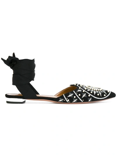 Shop Aquazzura Stellar Sandals