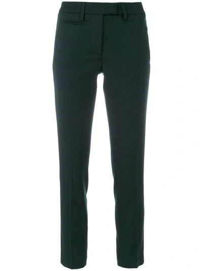 Shop Dondup Cropped Skinny Trousers