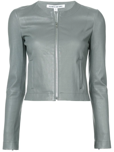 Shop Elizabeth And James Collarless Fitted Jacket
