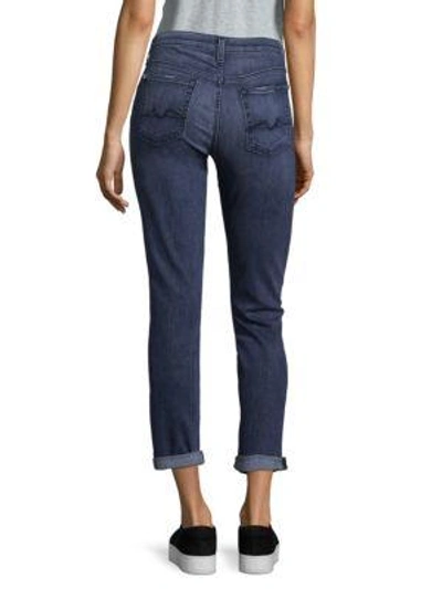 Shop 7 For All Mankind Josefina Washed Jeans In Blue