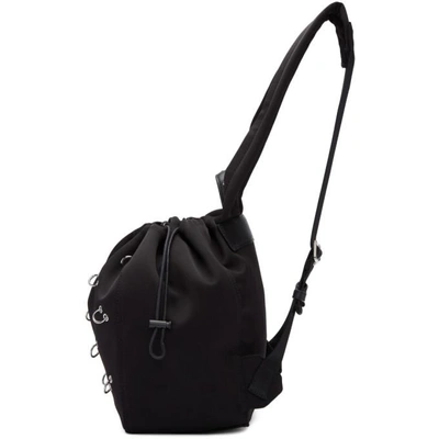 Shop 3.1 Phillip Lim / フィリップ リム Black Satin Mini Go-go Pierced Backpack