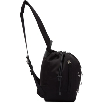 Shop 3.1 Phillip Lim / フィリップ リム Black Satin Mini Go-go Pierced Backpack